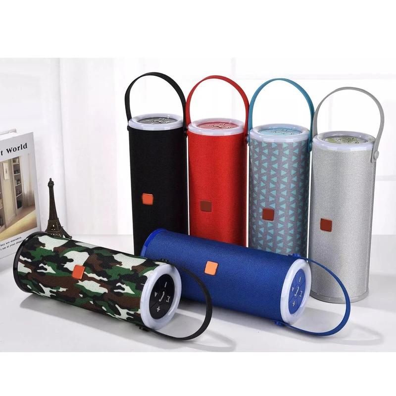 CASSA SPEAKER BLUETOOTH 5.0 TF USB PORTATILE SMARTPHON MUSICA LED TG-513