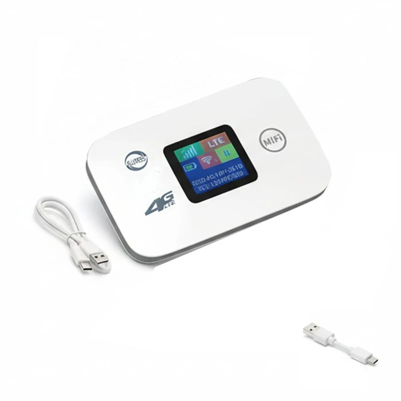 ROUTER WIFI PORTATILE 4G LTE SENZA FILI 300MBPS HOTSPOT PC USB C AS-05577