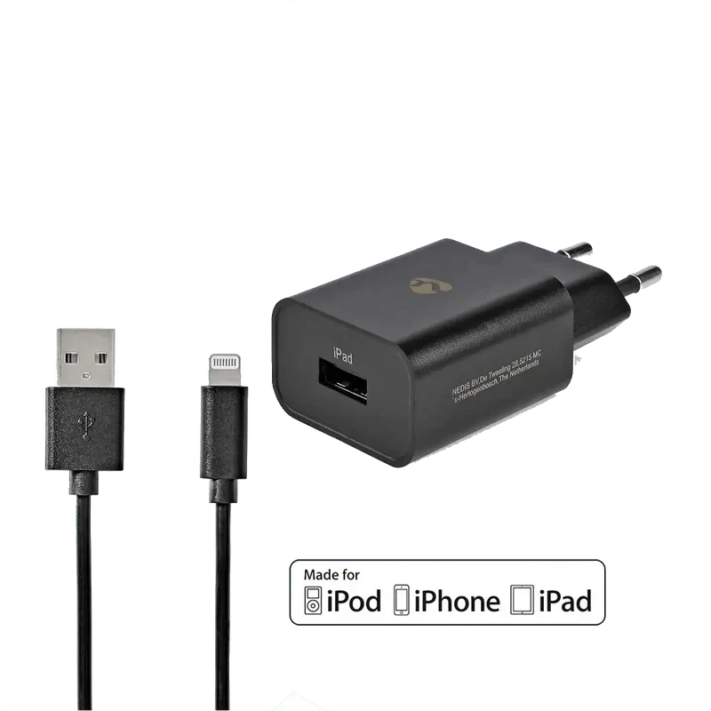 Chargeur 12W iPhone - Noir