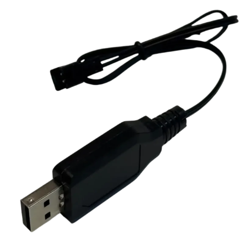 Chargeur USB 9.6V 250mA pour jouets radiocommandés 2PINS