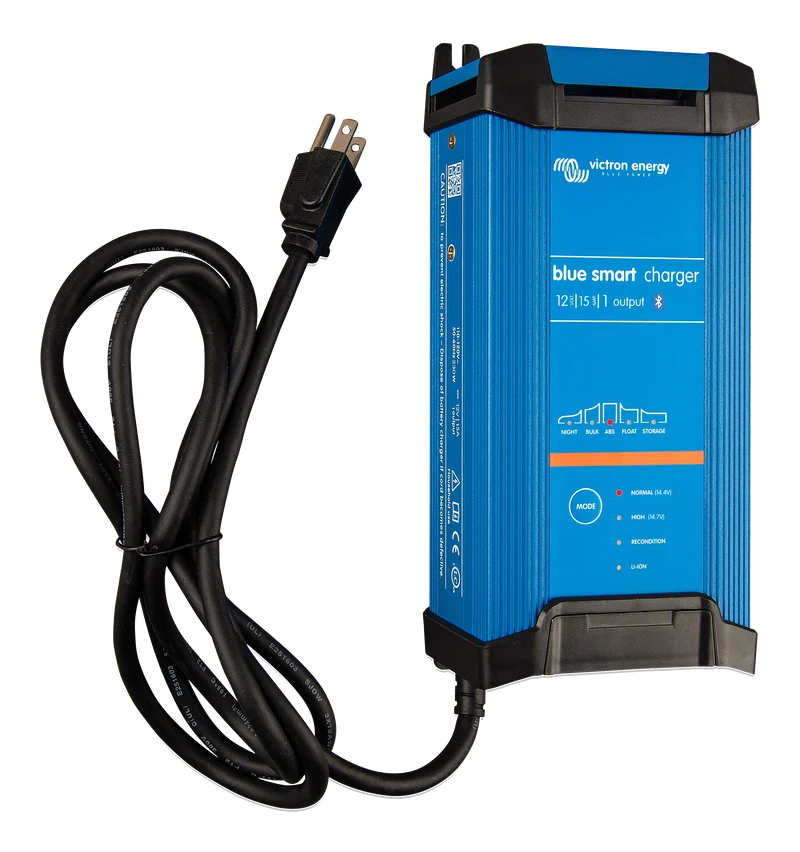 Victron Energy Blue Smart IP22 Charger 24/12(1) 120V NEMA5-15