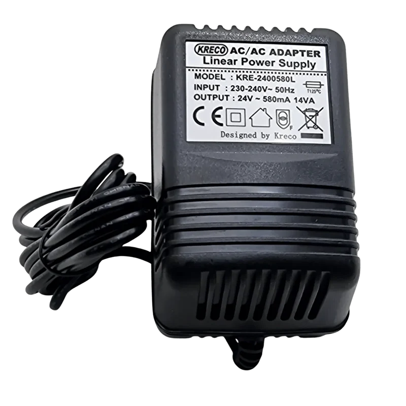Transformateur AC/AC 24V 580mA alternatif jack 5.5x2.1mm