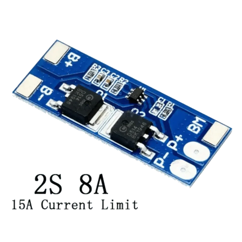 Carte de protection BMS Li-Ion 2S - 7.4v 8A