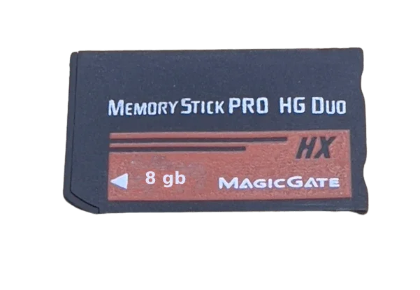Carte mémoire Memory Stick Pro Duo 8Gb