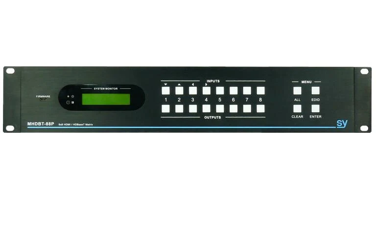 SY Electronics SY-MUHDBT-88P matrix switcher AV matrix switcher Built-in display 120 W