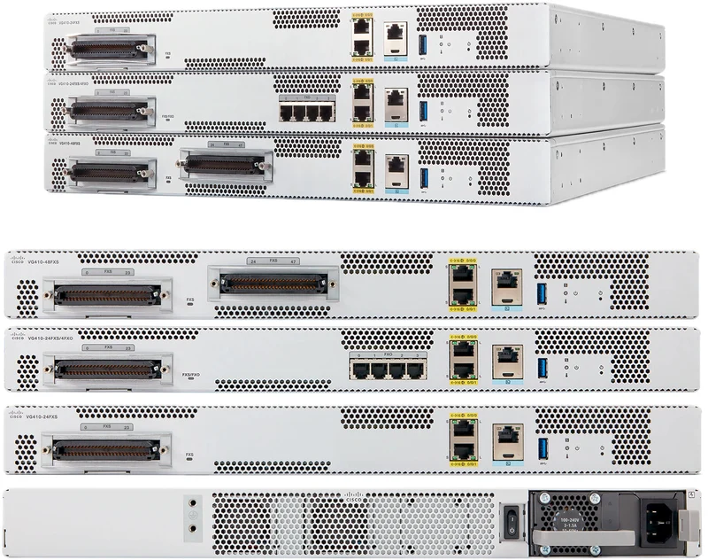 Cisco VG410-24FXS/4FXO gateway/controller 10, 100, 1000 Mbit/s