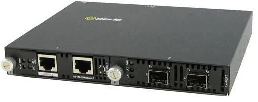 Perle SMI-4GPT-DSFP network media converter 425 Mbit/s Black