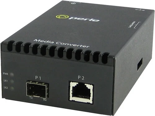 Perle S-10GRT-SFP network media converter 10000 Mbit/s Black