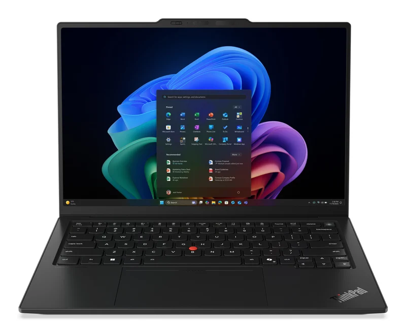 Lenovo ThinkPad X1 Carbon Gen 14 Aura Edition Copilot+ PC Intel Core Ultra 7 355 Laptop 35.6 cm (14") Touchscreen WUXGA 32 GB LPDDR5x-SDRAM 512 GB SSD Wi-Fi 7 (802.11be) Windows 11 Pro UK English Black
