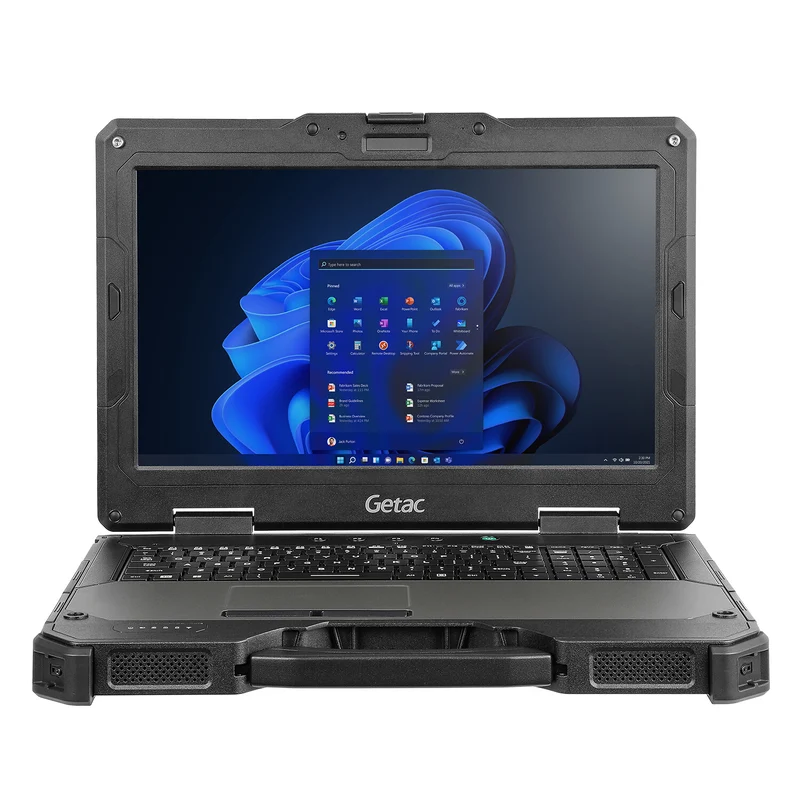 Getac X600 Intel® Core™ i7 i7-11850HE Laptop 39.6 cm (15.6") Touchscreen Full HD 32 GB DDR4-SDRAM 1 TB SSD Wi-Fi 6E (802.11ax) Windows 11 Pro Italian Black