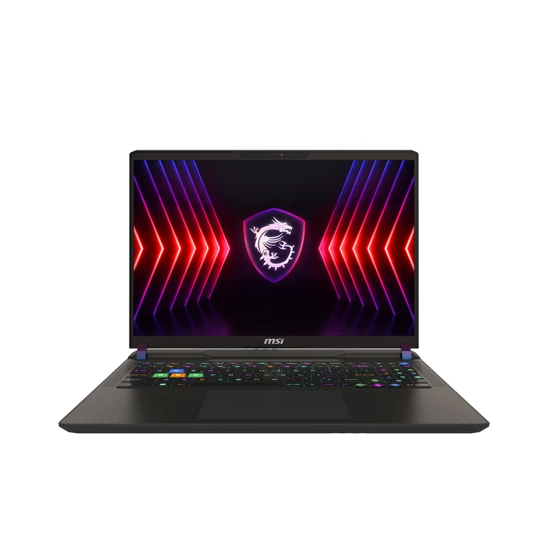 MSI Vector 16 HX Intel® Core™ i9 i9-14900HX Laptop 40.6 cm (16") Quad HD+ 16 GB DDR5-SDRAM 1 TB SSD NVIDIA GeForce RTX 4070 Wi-Fi 7 (802.11be) Windows 11 Home Black
