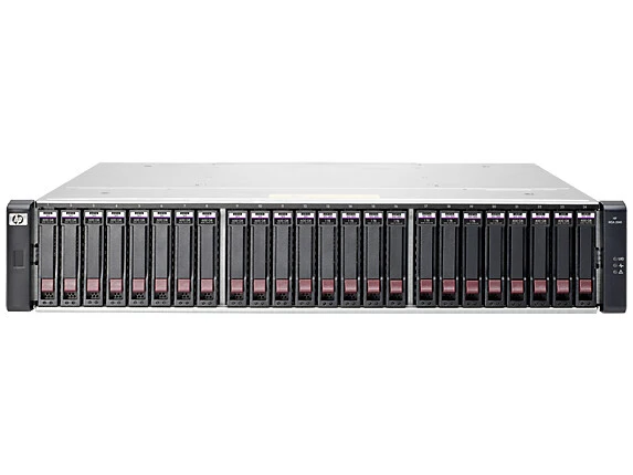 HPE MSA 2040 Energy Star SAS Dual Controller SFF Storage disk array Rack (2U)