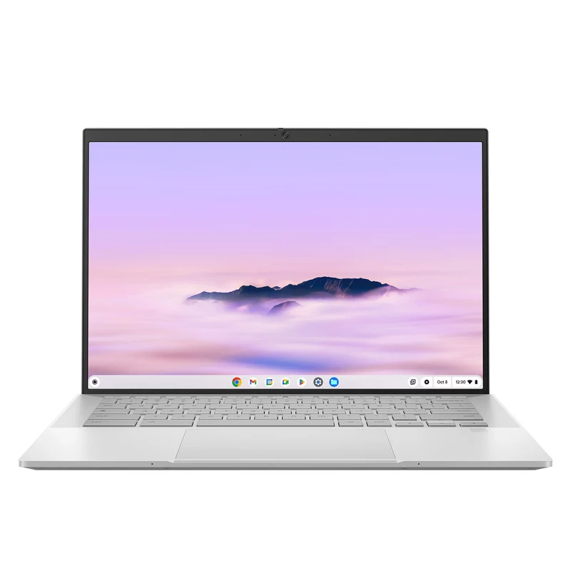 ASUS Chromebook Plus CX54 CB5403CMA-QM0130 Intel Core Ultra 5 115U 35.6 cm (14") Touchscreen WQXGA 16 GB LPDDR5x-SDRAM 256 GB SSD Wi-Fi 6E (802.11ax) ChromeOS UK English Silver