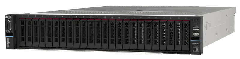 Lenovo ThinkSystem SR665 V3 server Rack (2U) AMD EPYC 9135 3.65 GHz 32 GB DDR5-SDRAM 750 W