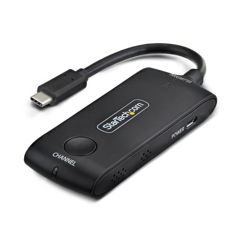 StarTech.com Replacement USB-C Transmitter for 4KUSBC-WIRELESS-65FT, 4K 60Hz, 65ft Range, Plug and Play
